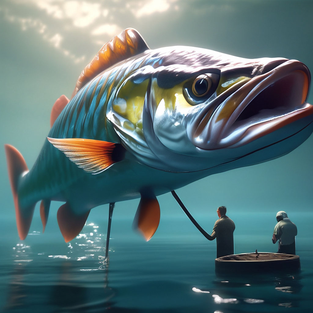 Virtual fishing games
